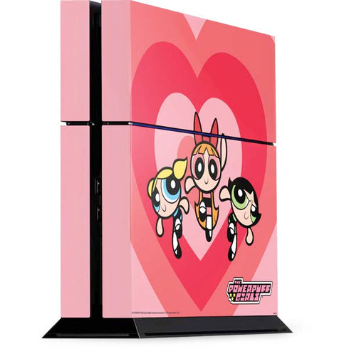 Cartoon Network Powerpuff Girls Hearts PlayStation PS4 Skins