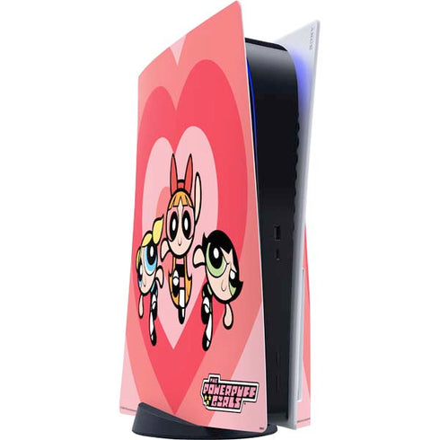 Cartoon Network Powerpuff Girls Hearts PlayStation PS5 Skins