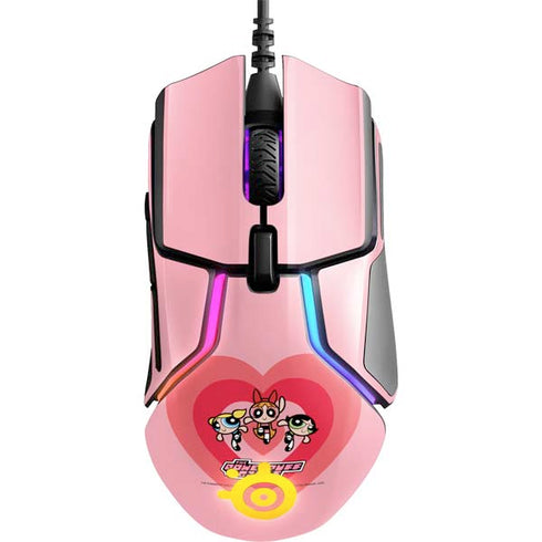 Cartoon Network Powerpuff Girls Hearts SteelSeries Rival 600 Gaming Mouse Skin