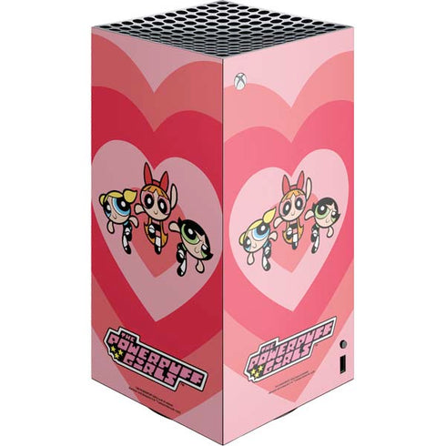 Cartoon Network Powerpuff Girls Hearts XBox Series X Digital Edition Console Skin
