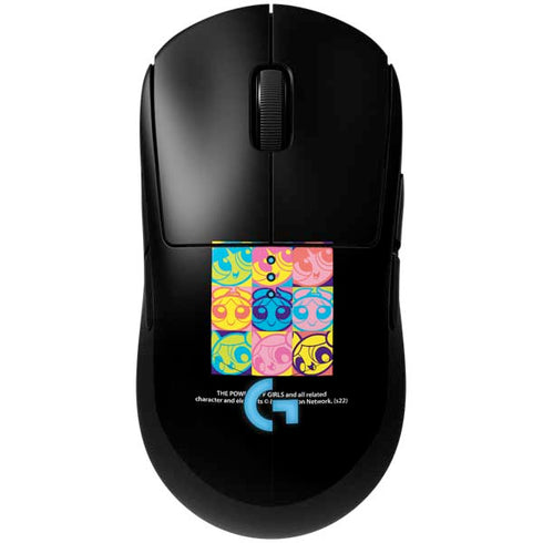 Cartoon Network Powerpuff Girls Neon G Pro Wireless Gaming Mouse Skin
