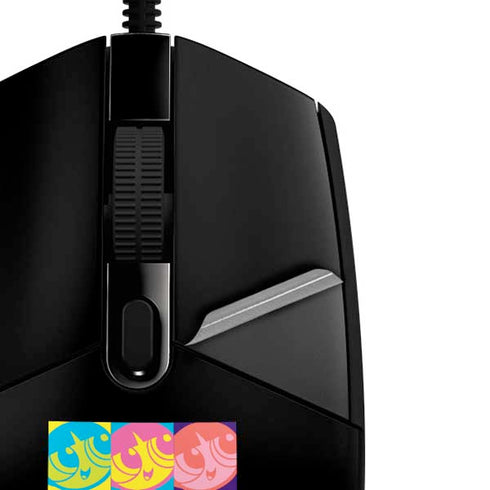 Cartoon Network Powerpuff Girls Neon G203 Prodigy RGB Wired Gaming Mouse Skin