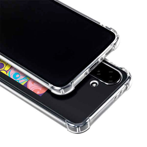 Cartoon Network Powerpuff Girls Neon Galaxy A36 5G Clear Case