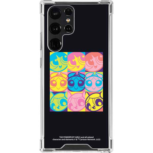 Cartoon Network Powerpuff Girls Neon Galaxy S23 Ultra Clear Case