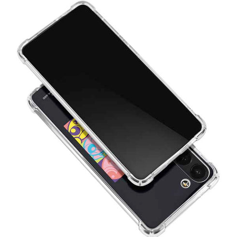 Cartoon Network Powerpuff Girls Neon Galaxy S24 FE Clear Case