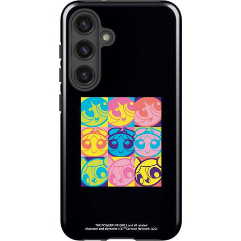 Cartoon Network Powerpuff Girls Neon Galaxy S25 Impact Case