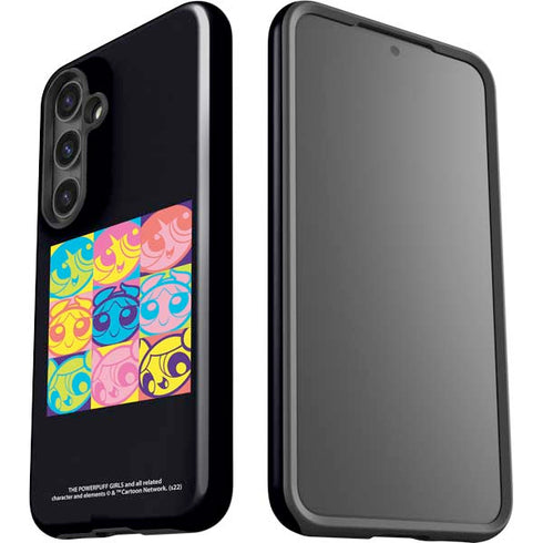 Cartoon Network Powerpuff Girls Neon Galaxy S25 Impact Case