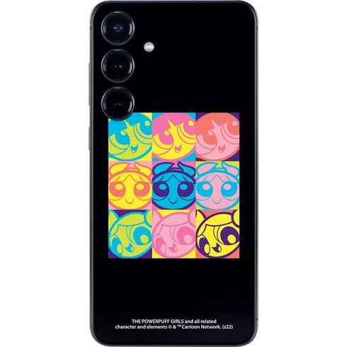 Cartoon Network Powerpuff Girls Neon Galaxy S25 Plus Skin