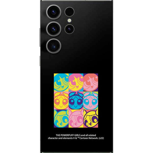 Cartoon Network Powerpuff Girls Neon Galaxy S25 Ultra Skin
