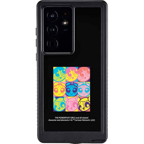 Cartoon Network Powerpuff Girls Neon Galaxy S24 Ultra Waterproof Case