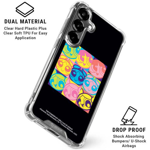 Cartoon Network Powerpuff Girls Neon Galaxy S26 Plus Clear Case