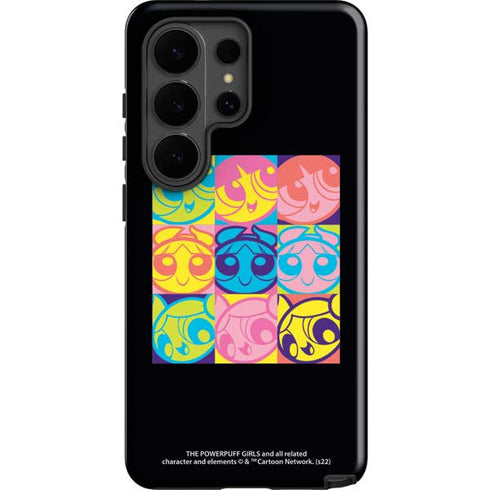 Cartoon Network Powerpuff Girls Neon Galaxy S26 Ultra Impact Case
