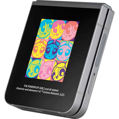 Cartoon Network Powerpuff Girls Neon Galaxy Z Flip6 Skin