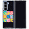 Cartoon Network Powerpuff Girls Neon Galaxy Z Fold5 5G Clear Case