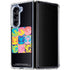 Cartoon Network Powerpuff Girls Neon Galaxy Z Fold5 5G Clear Case