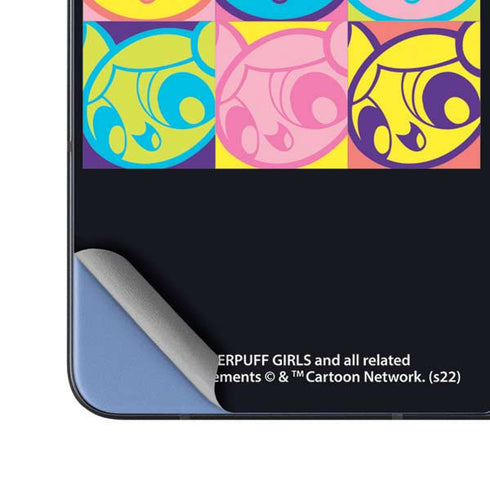 Cartoon Network Powerpuff Girls Neon Galaxy Z Fold5 5G Skin