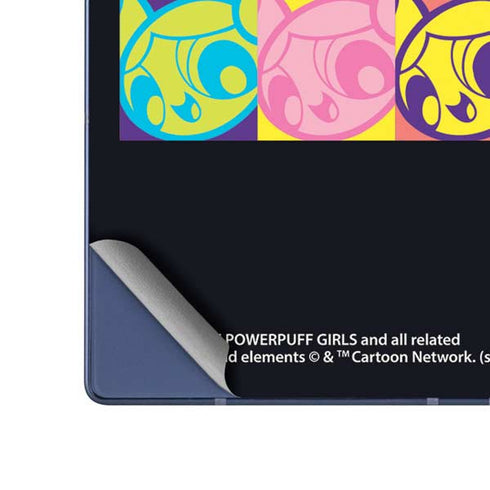 Cartoon Network Powerpuff Girls Neon Galaxy Z Fold6 Skin