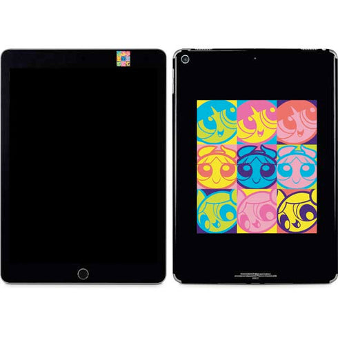 Cartoon Network Powerpuff Girls Neon iPad Skins
