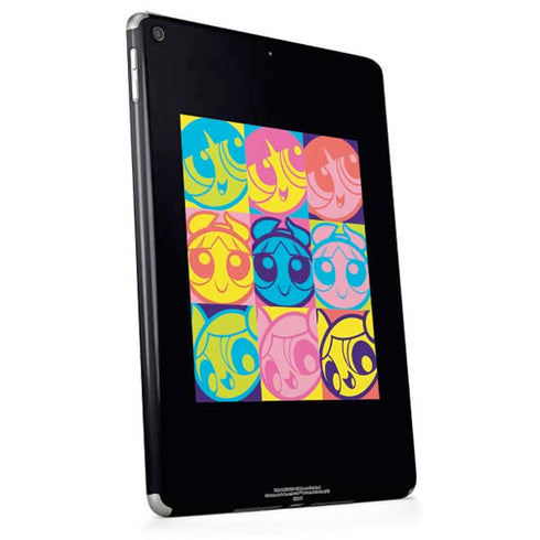 Cartoon Network Powerpuff Girls Neon Apple iPad Skin