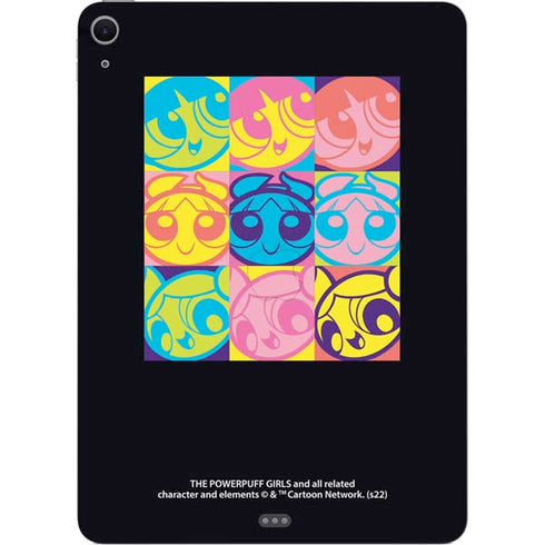 Cartoon Network Powerpuff Girls Neon Apple iPad Air Skin
