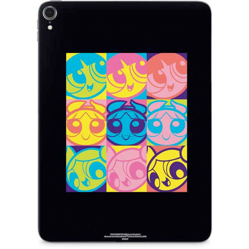 Cartoon Network Powerpuff Girls Neon Apple iPad Pro Skin