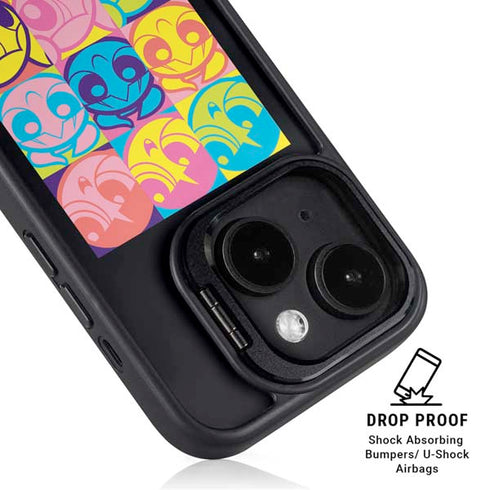 Cartoon Network Powerpuff Girls Neon iPhone 14 Plus Kickstand Case