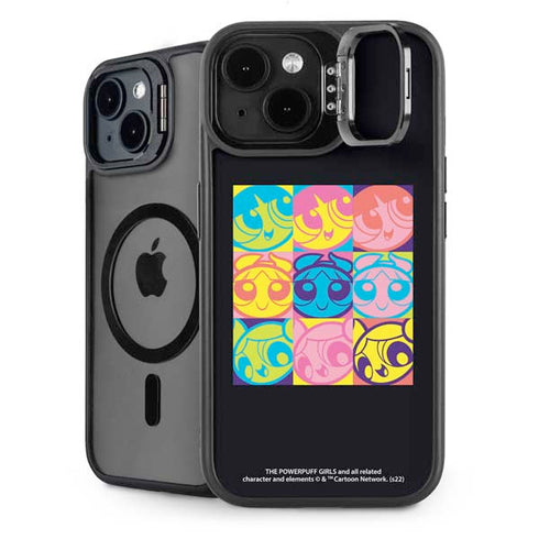 Cartoon Network Powerpuff Girls Neon iPhone 15 Plus Kickstand Case
