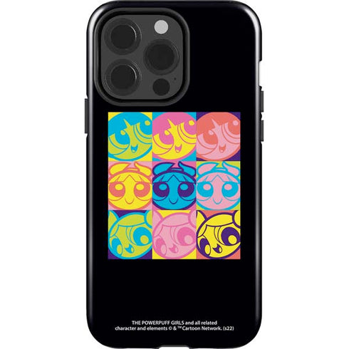 Cartoon Network Powerpuff Girls Neon iPhone 15 Pro Impact Case