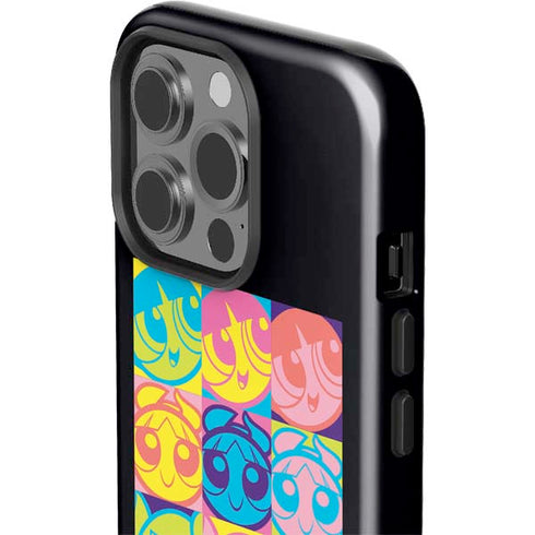 Cartoon Network Powerpuff Girls Neon iPhone 15 Pro Impact Case