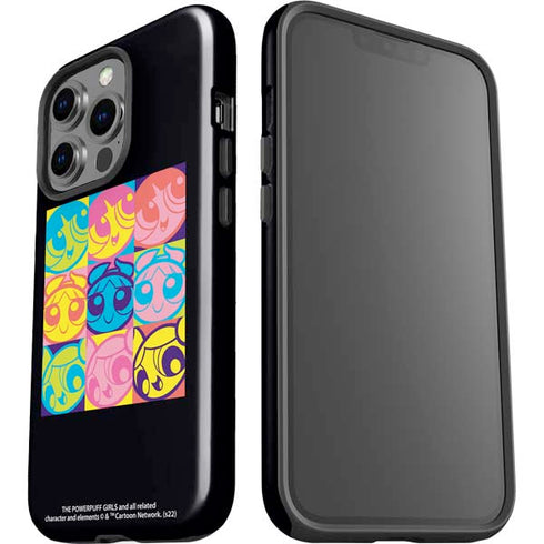 Cartoon Network Powerpuff Girls Neon iPhone 15 Pro Impact Case