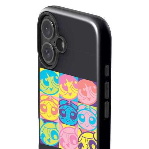 Cartoon Network Powerpuff Girls Neon iPhone 16 Impact Case