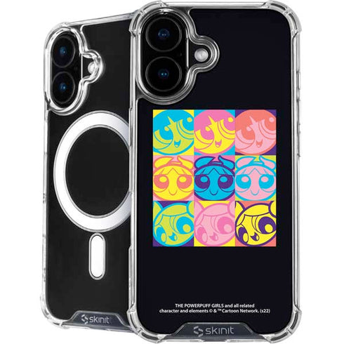 Cartoon Network Powerpuff Girls Neon iPhone 16 MagSafe Case