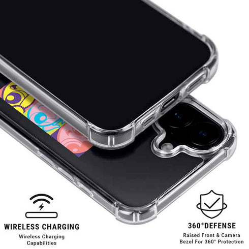 Cartoon Network Powerpuff Girls Neon iPhone 16 MagSafe Case
