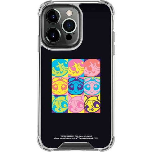 Cartoon Network Powerpuff Girls Neon iPhone 16 Pro Clear Case