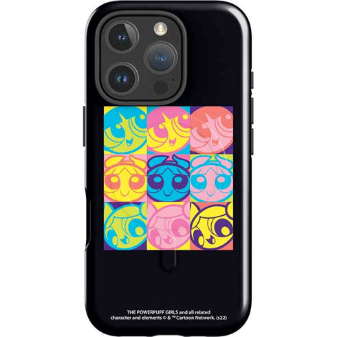 Cartoon Network Powerpuff Girls Neon iPhone 16 Pro Magsafe Impact Case