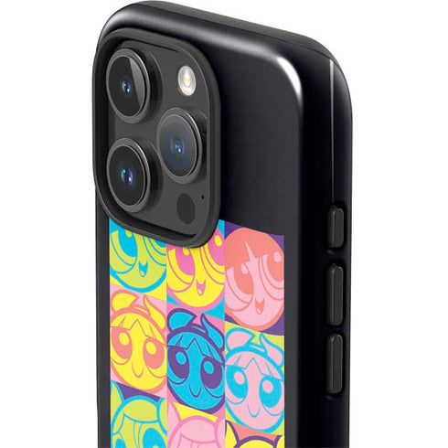 Cartoon Network Powerpuff Girls Neon iPhone 16 Pro Max Impact Case