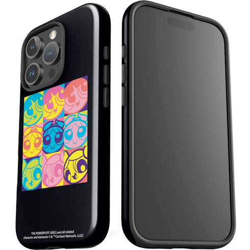 Cartoon Network Powerpuff Girls Neon iPhone 16 Pro Max Impact Case