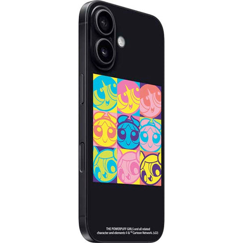 Cartoon Network Powerpuff Girls Neon iPhone 16 Skin
