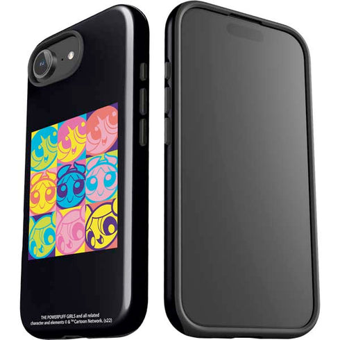 Cartoon Network Powerpuff Girls Neon iPhone 16e Impact Case