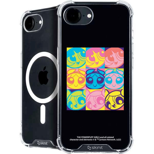 Cartoon Network Powerpuff Girls Neon iPhone 16e MagSafe Case