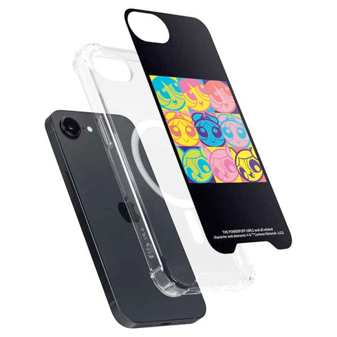 Cartoon Network Powerpuff Girls Neon iPhone 16e MagSafe Case