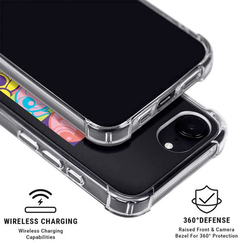 Cartoon Network Powerpuff Girls Neon iPhone 16e MagSafe Case