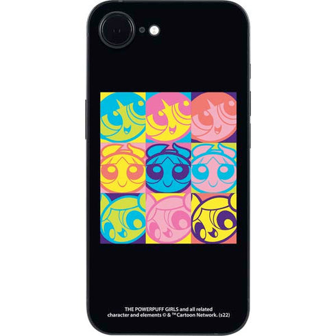 Cartoon Network Powerpuff Girls Neon iPhone 16e Skin