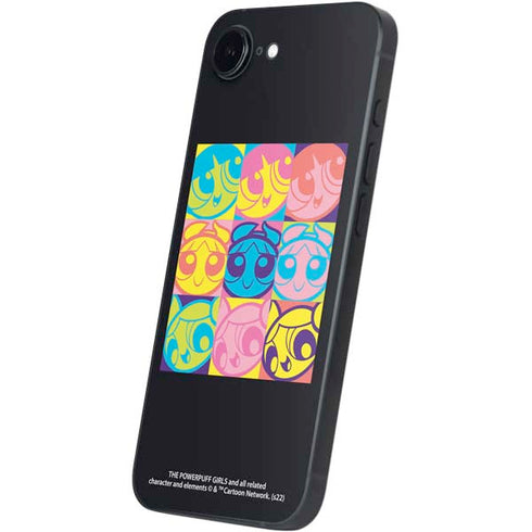 Cartoon Network Powerpuff Girls Neon iPhone 16e Skin