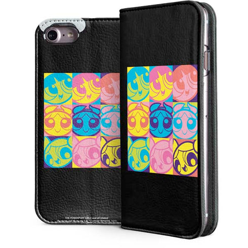 Cartoon Network Powerpuff Girls Neon iPhone 7 Folio Case