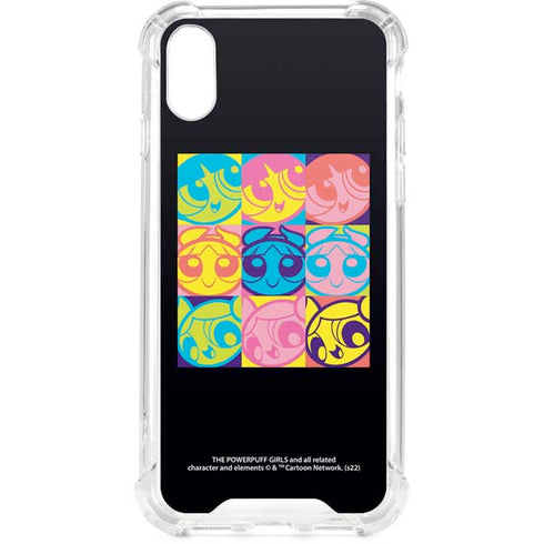 Cartoon Network Powerpuff Girls Neon iPhone XS Clear Case