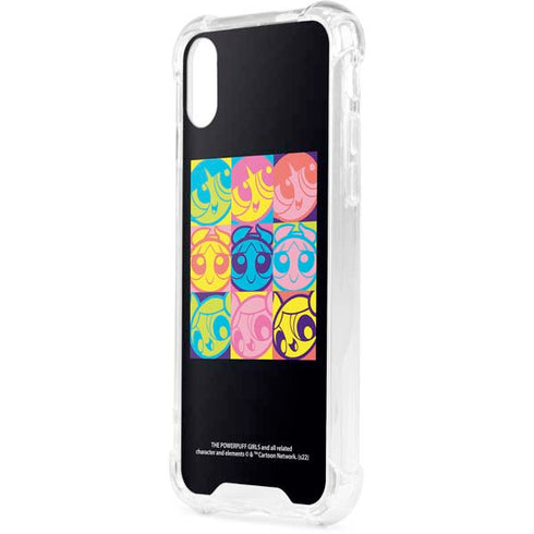 Cartoon Network Powerpuff Girls Neon iPhone XS Clear Case