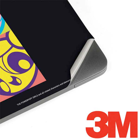 Cartoon Network Powerpuff Girls Neon MacBook Skins