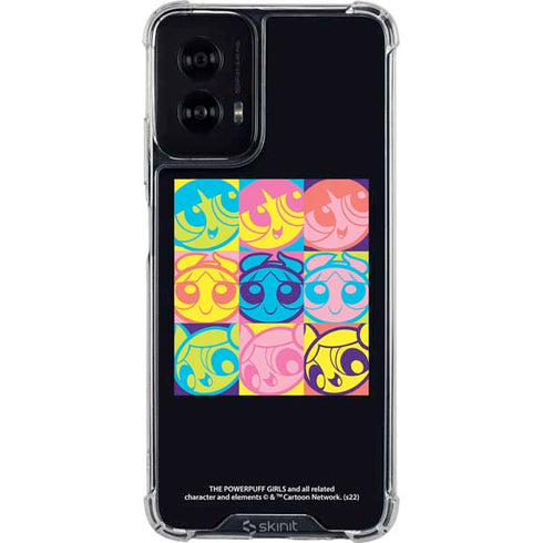 Cartoon Network Powerpuff Girls Neon Moto G Power 5G (2024) Clear Case
