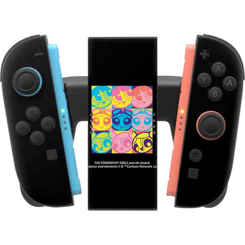 Cartoon Network Powerpuff Girls Neon Nintendo Switch 2 (2025) Joy-Con Controller Skin